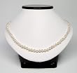 HinsonGayle Handpicked Premium Small 5.0-5.5mm White Cultured Pearl Necklace(14K White Gold) {FREE 2-Day Shipping w/Promo Code}