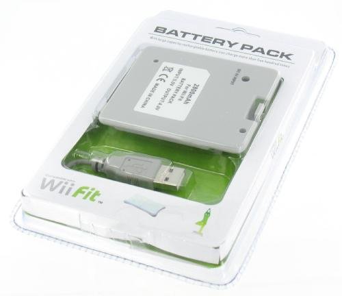 Cover image : Pack Batterie et câble USB compatible pour Wiifit 2800mAh