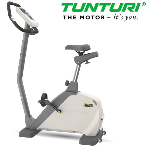 Tunturi F30 Upright Magnetic Exercise Bike - 5 Years on-site Parts & Labour Warranty With Installation Included
