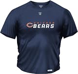 Chicago Bears Navy Sideline Speedwick Heathered T-Shirt - Small