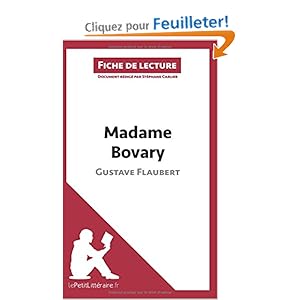 Fiche lecture madame bovary