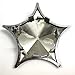 Kaizer Star Circus Wheel Chrome Center Cap