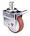 Revvo Total-Locking Bolt-in Stem Caster with Round Stem, 5" Wheel Dia, 1320 lb. Load Rating - 1 Each