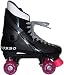VT01 Turbo Ventro Pro Quad Roller Skates with Fuchsia Wheels EU39