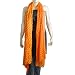 Wrap Scarf Cotton Tie and Dye Accessory 88 x 40 inches