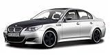 BMW M5 Pearl White Black 1:18 Maisto Diecast Model Car