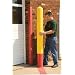 Eagle 1736 HDPE 6" Smooth/Bollard Post Sleeve, Yellow, 7.375" OD, 56" Height