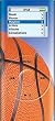 Basketball - Apple iPod nano 2G (2nd Generation) 2GB 4GB 8GB Hard Case iJacket - Shock Absorbent Hard Protective Faceplate Cover + FREE Rotating Belt Clip Holster + FREE Lanyard + FREE Screen Protector