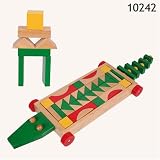 WOODEN CUBE CROCODILE