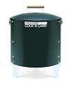 Brinkmann 810-5030-6 Cook'N Carry Charcoal Smoker and Grill, Black
