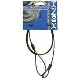 Knox Bicycle Seat Locking Cable - 3.3 ft. x 3mm, Straight, Black