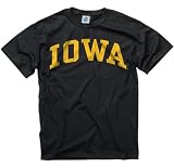 Iowa Hawkeyes Black Arch T-Shirt