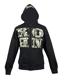 Skulls & Letters (Zip Hoodie Gr�sse M) - Korn