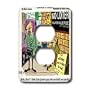 Londons Times Funny Music Cartoons - Website Designer Marketing Wares - Light Switch Covers - 2 plug outlet cover