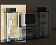 Silver and Black 5 Tier Tower By Coaster Furniture