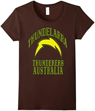 Women's Thunderers Autralia T shirt Medium Brown