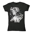 Bravado Damen T-Shirt, Lady GaGa - BTW Cover, Gr. 38/40 (L), Schwarz (schwarz)