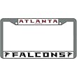 Atlanta Falcons NFL Chrome License Plate Frame