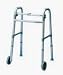 Walker Fixed Wheel with Glides Rubbermaid 5 Inches Wheel - 1Each