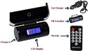 LUPO FM Transmitter und Ladeger&auml;t (mit Fernbedienung) f&uuml;r das iPhone 4S, 4, 3GS, 3, iPod Touch, Classic, Nano (alle Generationen) - SCHWARZ
