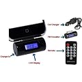 LUPO FM Transmitter und Ladeger�t (mit Fernbedienung) f�r das iPhone 4S, 4, 3GS, 3, iPod Touch, Classic, Nano (alle Generationen) - SCHWARZ