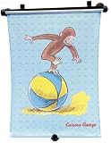 Curious George Auto Window Roller Shade