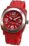 Mens Red Plastic Case Rubber Band Watch Sottomarino SM60039-D