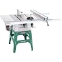 Grizzly G0444 10" Table Saw 1-1/2 HP Single-Phase 110V
