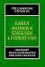 The Cambridge History of Early Modern English Literature (The New Cambridge History of English Literature)
