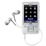 Sony NWZ A 828 S Tragbarer Video-/MP3-Player (Bluetooth) 8 GB silber