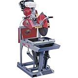 Best Construction Equipment Masonry Block Saw - 11 HP Honda gas powered model.