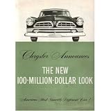 1955 CHRYSLER Sales Brochure Literature Book Piece by Chrysler