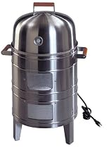 Meco 5029 Stainless Steel Electric Combo Water Smoker