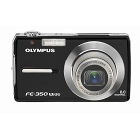 Olympus FE350 8MP Digital Camera with 4x Wide Angle Optical Zoom