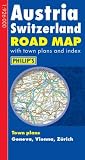 Austria and Switzerland Road Map