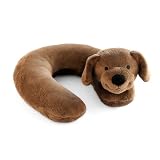 Eddie Bauer Animal Neck Roll, Brown Dog Eddie Bauer Animal Neck Roll, Brown Dog