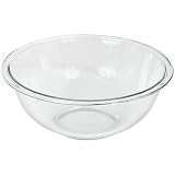 Pyrex Prepware 2-1/2-Quart Rimmed Mixing Bowl, Clear
