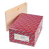 Heavyweight Manila File Jackets, Double-Ply Tab, 1-1/2 Expansion, Legal, 50/Box (SMD76540)