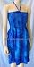 Tube Dress-Water Splash Blue