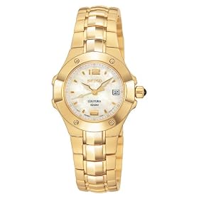 Seiko Women's Coutura Gold-Tone Watch #SXD722