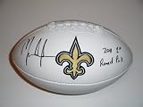 MARK INGRAM SIGNED AUTOGRAPHED FOOTBALL NEW ORLEANS SAINTS COA + HOLOGRAM