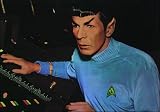 Leonard Nimoy Spock Star Trek New Nemoy Art Postcard Print - 4 X 6