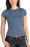Poof Womens Tagless Crew-neck Tee