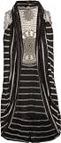 FULL TILT Flower Applique Womens Wrap Top