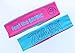 Zumba Fitness 'Feel the Music' Headbands 4 Pack - 2-Way Headbands