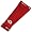 Phiten Titanium Power Sleeves ( sz. L, Red )