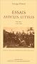 Essais, articles, lettres, tome 1