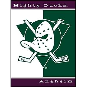 NHL Anaheim Mighty Ducks All Star Throw Blanket