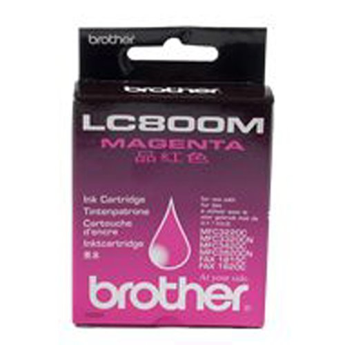 Brother LC800M magenta red ink inkjet print cartridge 