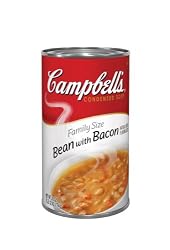 Campbell's Red & White Family Size Bean With Bacon, 28-Ounce Cans (Pack of 12)